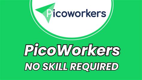 picoworkers earning
